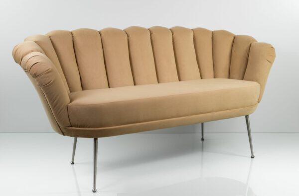 Sofa Loungesofa M-DEKO Modell LUX-4, Couch mit Bezug aus Velours in vielen Farben erhältlich