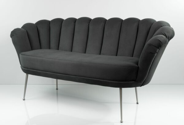 Sofa Loungesofa M-DEKO Modell LUX-4, Couch mit Bezug aus Velours in vielen Farben erhältlich