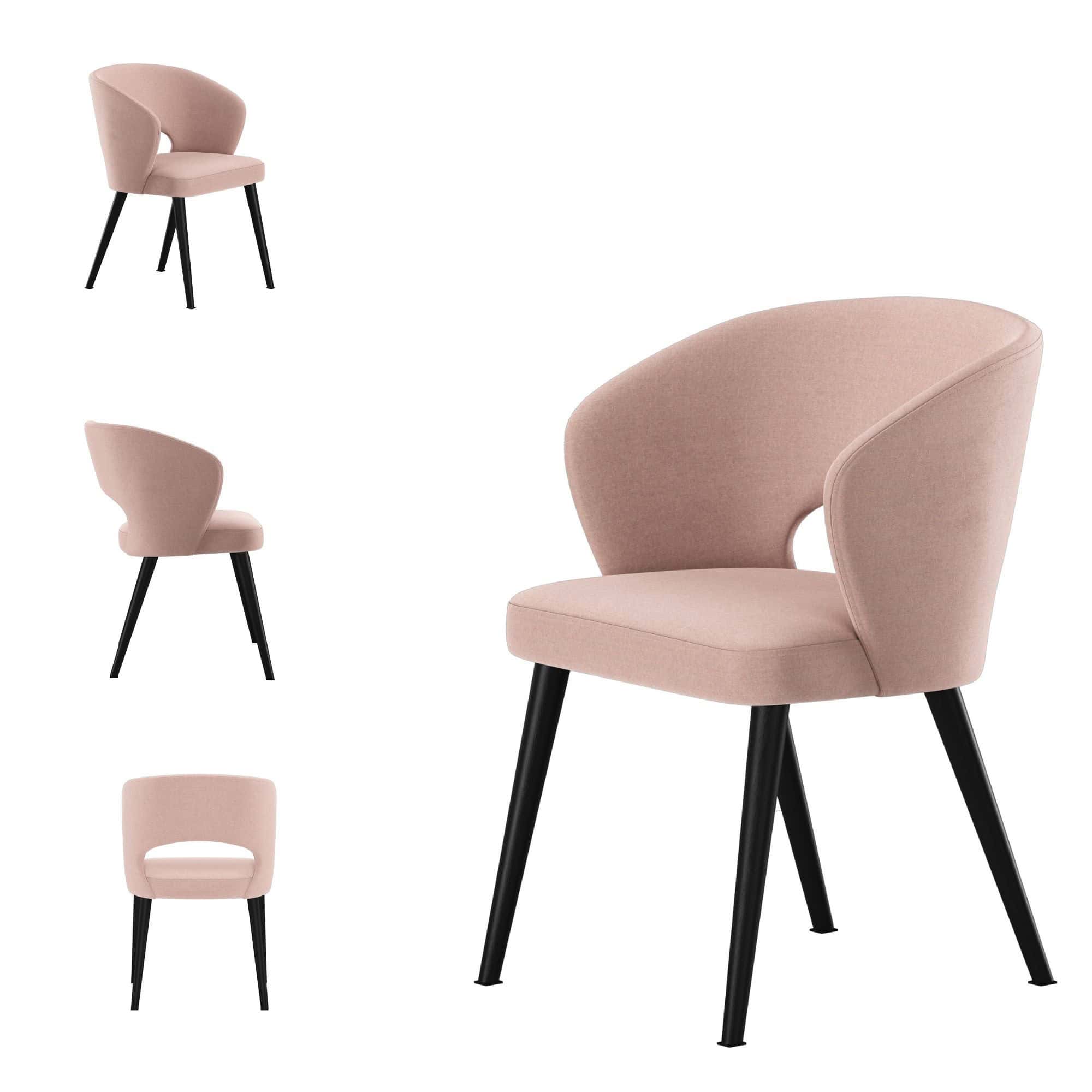 M-Deko Stuhl KR-8 Deluxe – Moderner gepolsterter Designstuhl mit Holzbeinen Moderner Deko Stuhl Deluxe KR-8, gepolstert mit ergonomischer Rückenlehne und stabilen Holzbeinen – eleganter Designstuhl für Esszimmer, Wohnzimmer oder Cafeteria.