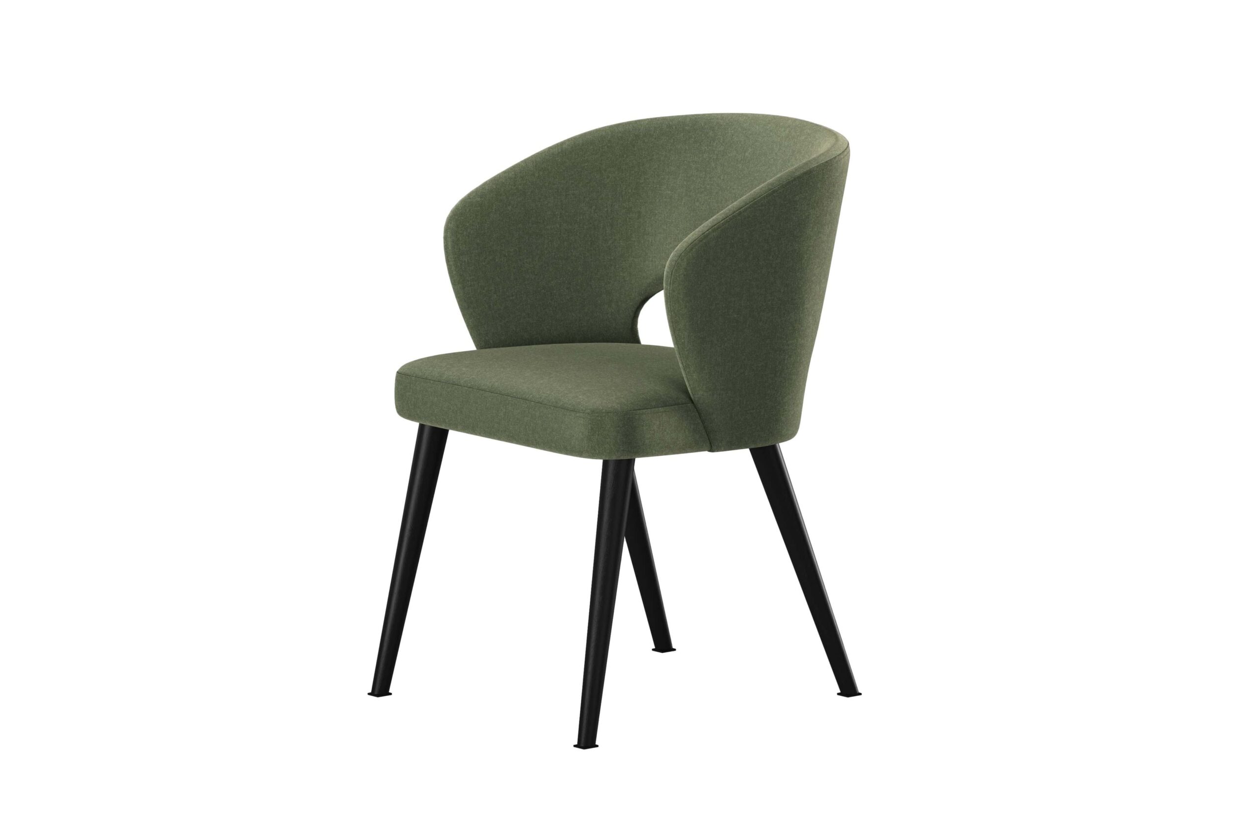 M-Deko Stuhl KR-8 Deluxe16 – Moderner gepolsterter Designstuhl mit Holzbeinen Moderner Deko Stuhl Deluxe KR-8, gepolstert mit ergonomischer Rückenlehne und stabilen Holzbeinen – eleganter Designstuhl für Esszimmer, Wohnzimmer oder Cafeteria.